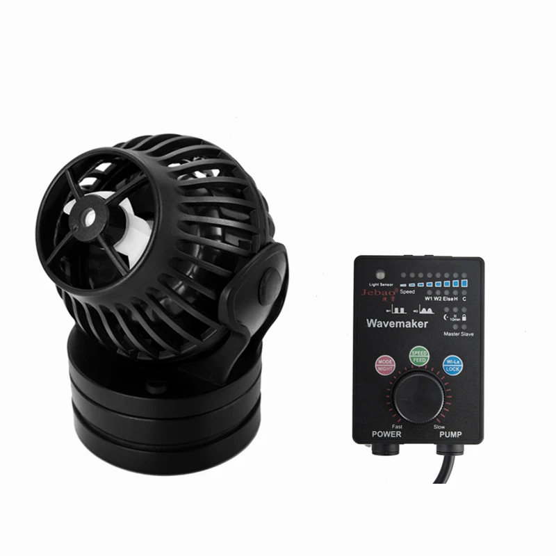

40W Aquarium Wave Maker Wireless Linkage Master/ Slave Intelligent Control Fish Tank Water Pump Circulation Flow Maker