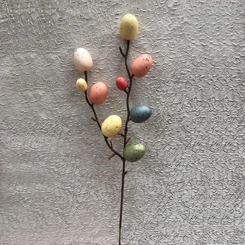 New Creative Easter Egg Tree Decor Creative Branch With Painting