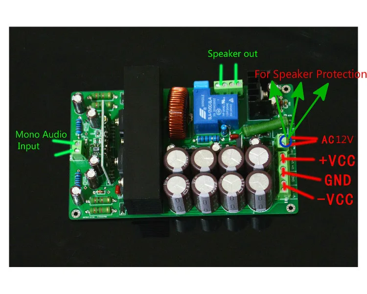 Ghxamp 1000 W 800 W 400 W усилитель доска HIFI IRS2092 + IRFB4227 моно класса D Мощность усилитель плата усилителя высокое Мощность Новый