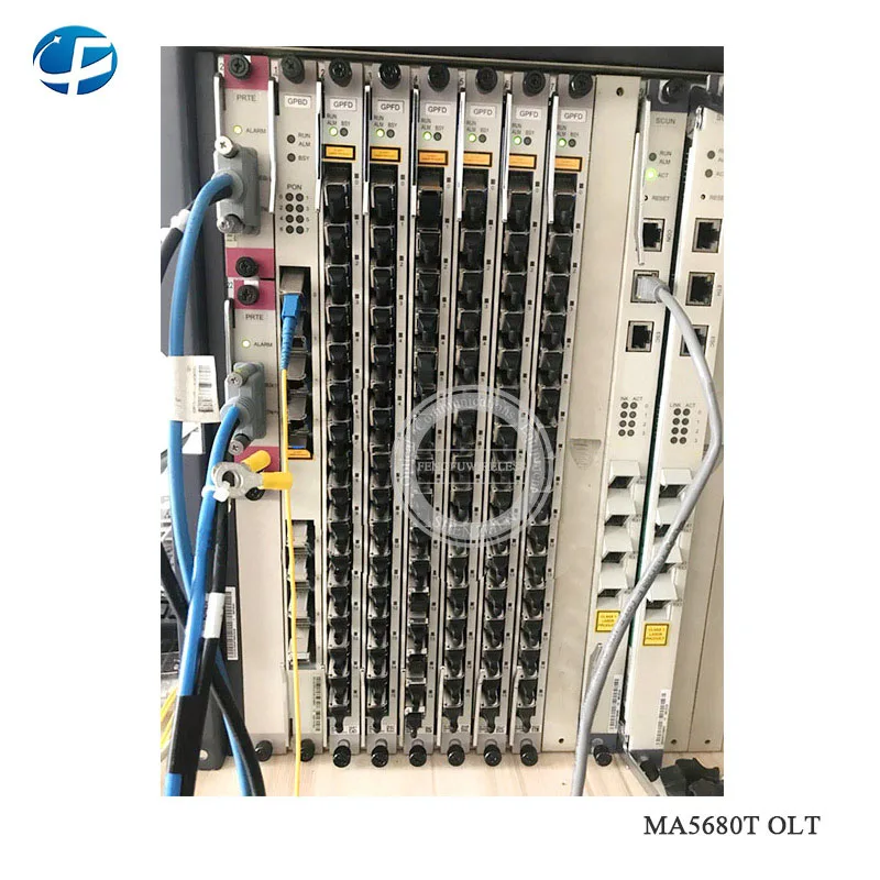 GPON OLT MA5680T с 2 * SCUN GICF PRTE 1*8 портов GPBD сервисная плата C + SFP|Фиксированные