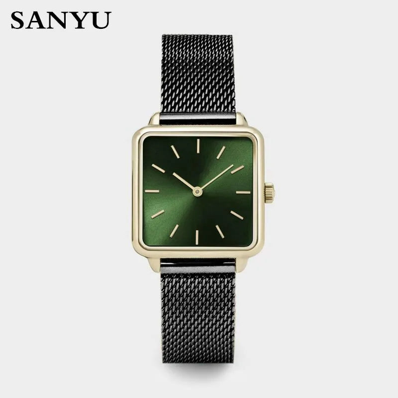 SANYU 2019 New Brand Casual Simple Quartz Women's Wrist Watch Relogio Feminino