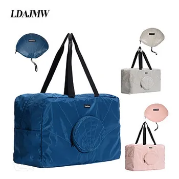 

LDAJMW Hot Casual Large Capacity luggage Packing Tote/Shoulder Travel Shopping Big Bag Folding Clothes Storage Pouch Organizer