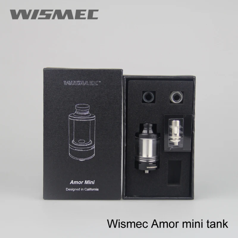 Оригинальный мини бак Wismec Amor емкость 2 мл 0 Ом под лучший выбор мод Reuleaux RX75