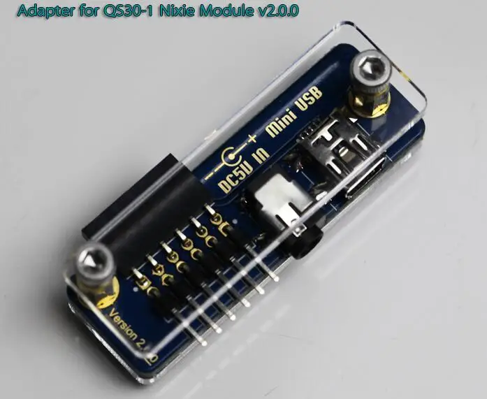 

QS30-1 Nixie Module Adapter v2 Glow tube display module adapter board