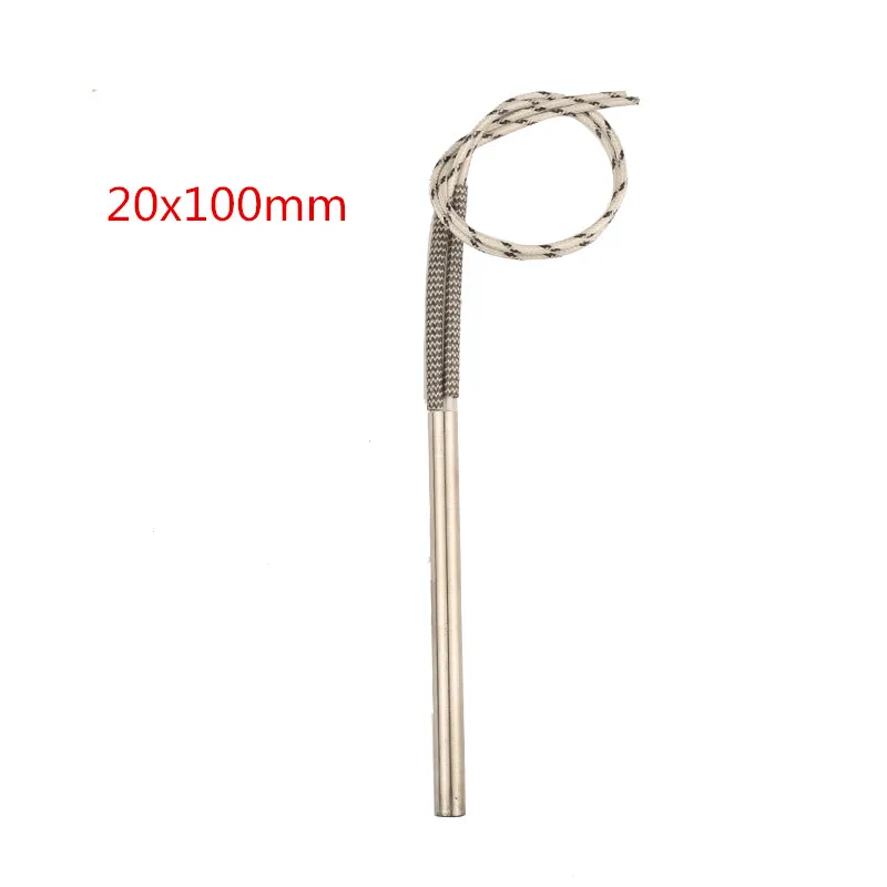 10 pcs of 20x100mm /0.79x3.94&quot Heating Cartridge Heater elements 500W/620W/800W Single Ended Tube | Инструменты