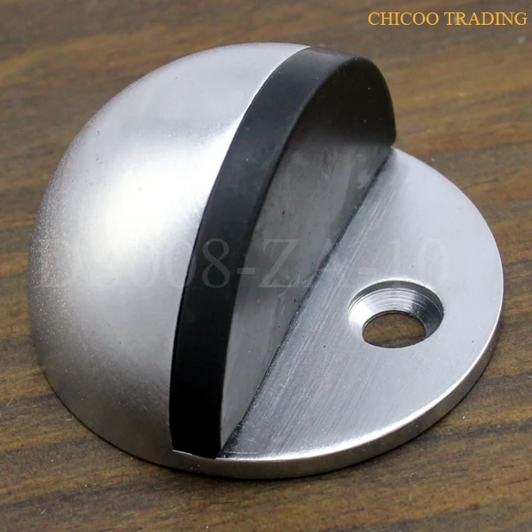 

Zinc alloy Satin Chrome half moon door stopper 46mm Dia door stop and Floor door stop