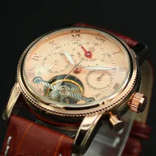 Relojes МГ. ORKINA мужские Часы Tourbillon Автоматическая Механическая Отображения Даты Мужские Часы montre homme марки de luxe