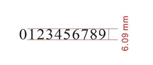 Т-образная Гибкая фольга для тиснения букв, гравировальная форма с ЧПУ, RCIDOS заказной номер/Алфавит/иврит латунные буквы - Цвет: Time Number 10