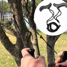 Наружный экстренный для выживания в походе инструменты высокого качества цепная пила Карманный распиловка марганцевая сталь+ пластиковая ручка