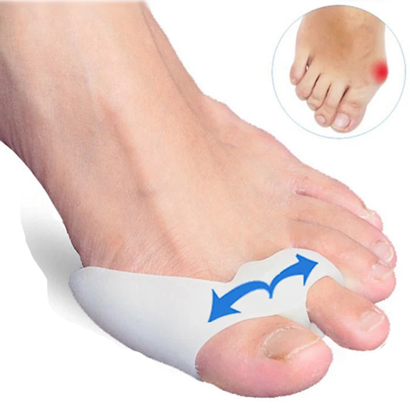 Hallux Valgus Toe Separator Orthopedic Correction Device Bunion Corrector for Pedicure Foot Tool Big Bone Stretcher Separators Hallux Valgus Toe Separator Orthopedic Correction Device Bunion Corrector for Pedicure Foot Tool Big Bone Stretcher Separators