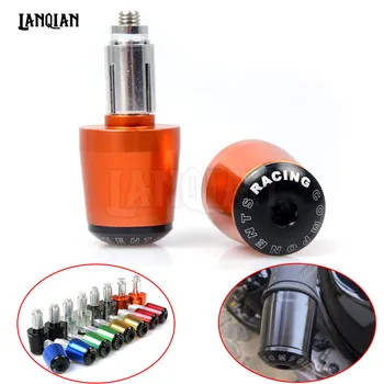 

7/8'' 22 mm CNC motorcycle handlebar handle bar grips ends for ktm 390 200 125 Duke RC125 RC200 RC390 2013-2015 13 14 15