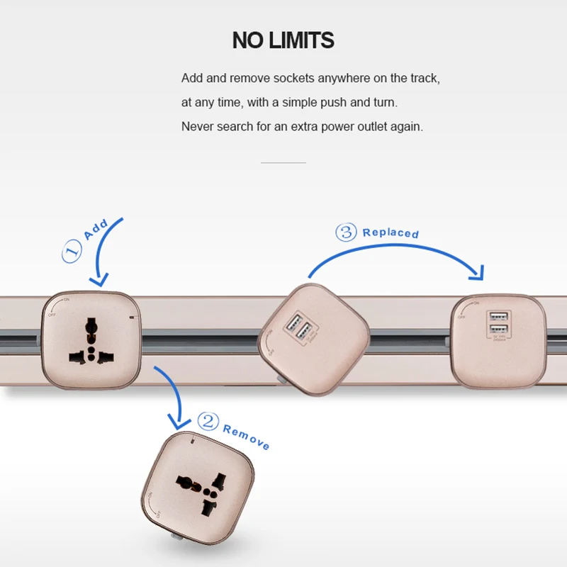 Распродажа! настенная Usb розетка Tomada из алюминиевого сплава 8000 Вт 120 см., настенная розетка европейского стандарта, светодиодный светильник для конференц-зала и кухни