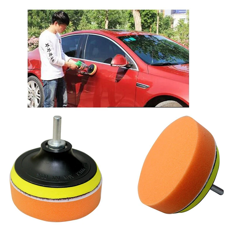 

5PCS 4" Gross Buffing Kit Tool with Drill Adapter Car Polishing Buffing Pad Kit Tool For Auto Polisher Buffer Pad