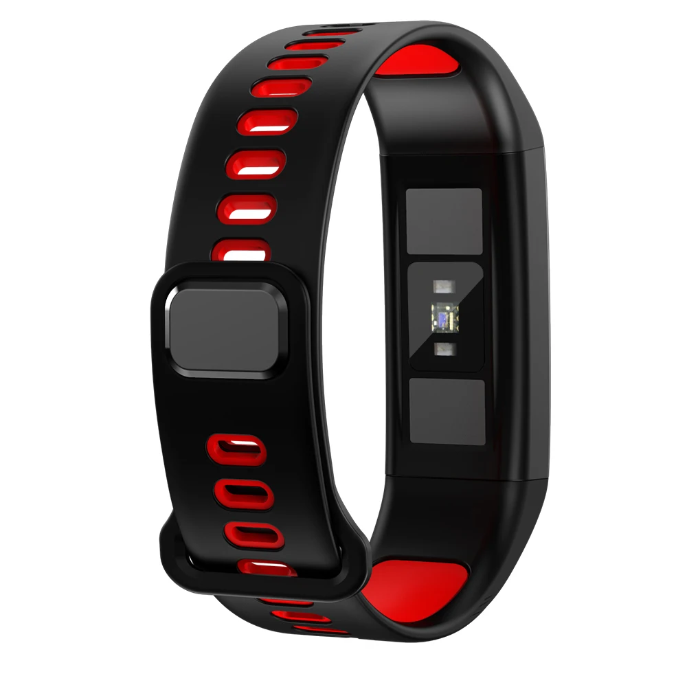 Смарт-браслет Microwear T02 IP68 Водонепроницаемый 0,9" Bluetooth 4,0 Браслет фитнес-трекер PPG ЭКГ монитор сердечного ритма умные часы