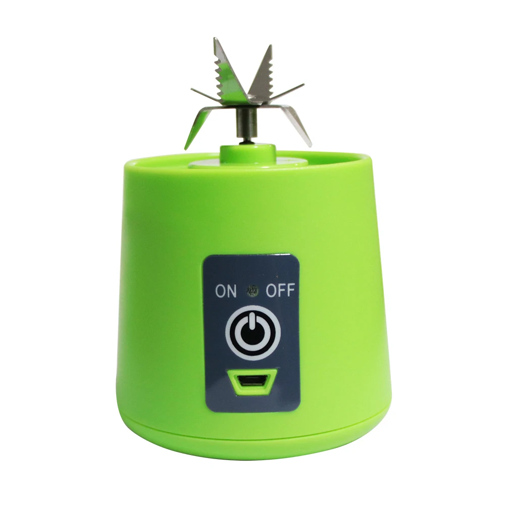  400ml Portable Juice Blender USB Juicer Cup Multi-function Fruit Mixer Six Blade Mixing Machine Smo