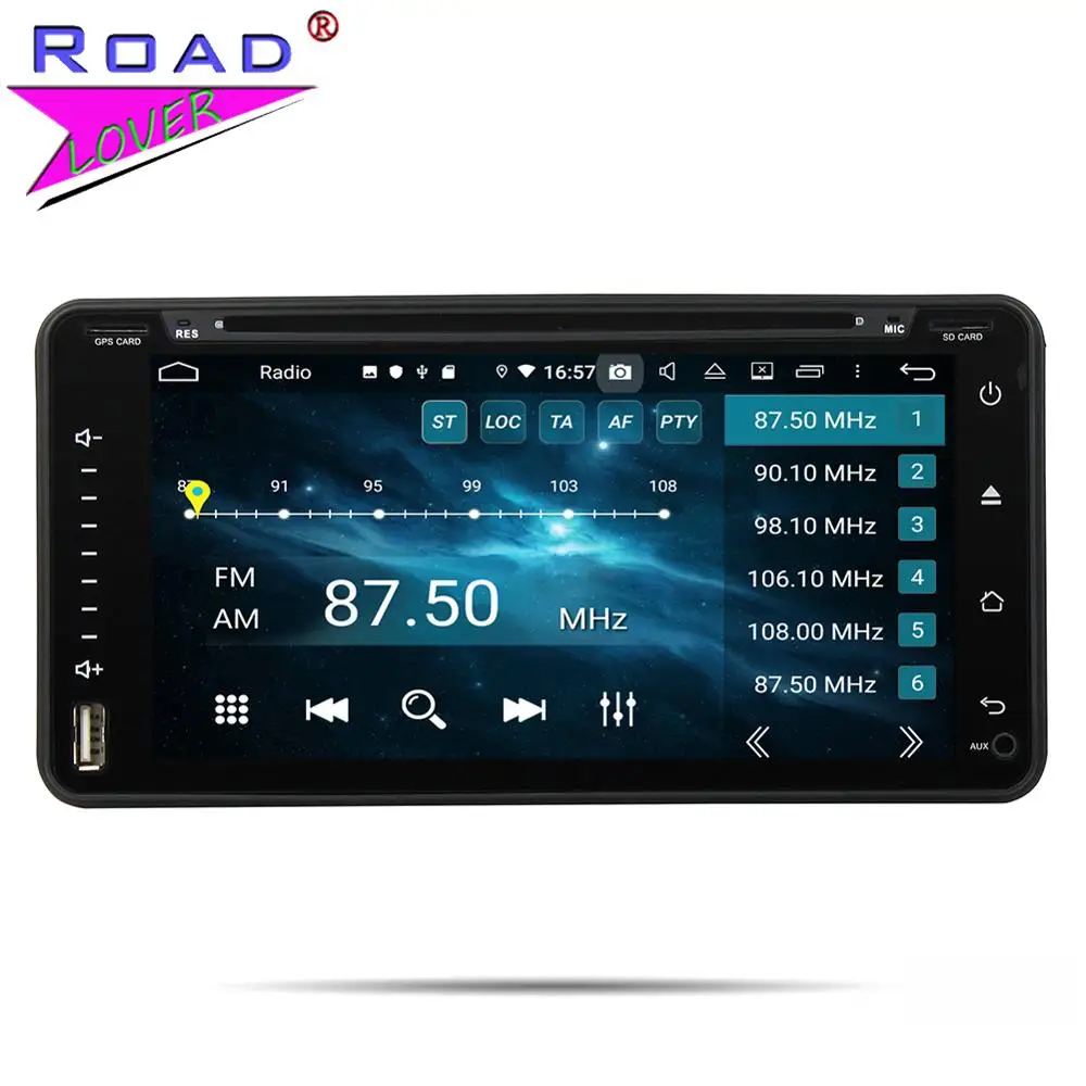 Flash Deal Roadlover Android 9.0 Car DVD Player For Toyota Auris Hilux Fortuner Land Cruiser 100 Prius Verso Avensis Stereo GPS Navigation 4