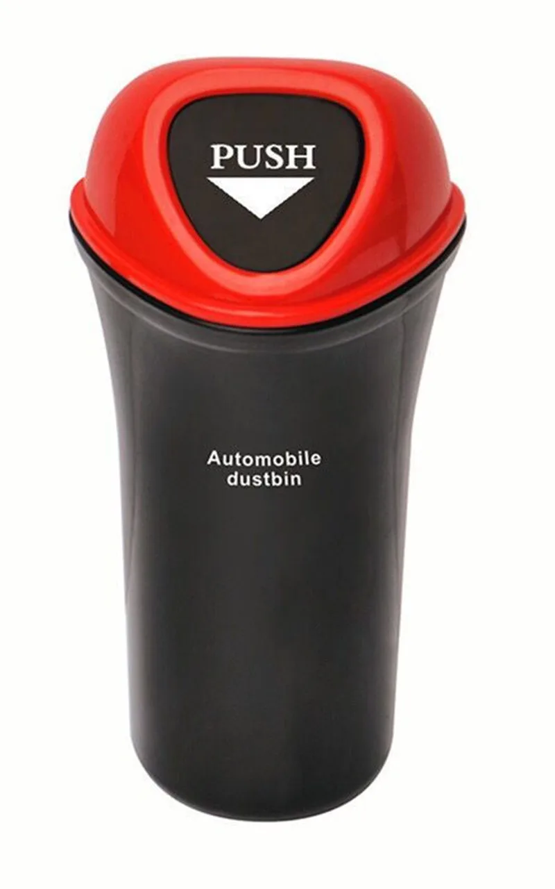 

Car Trash Can Organizer Garbage Holder Automobiles Storage Bag Accessories Auto Door Seat Back Visor Trash Bin Paper Dustbin