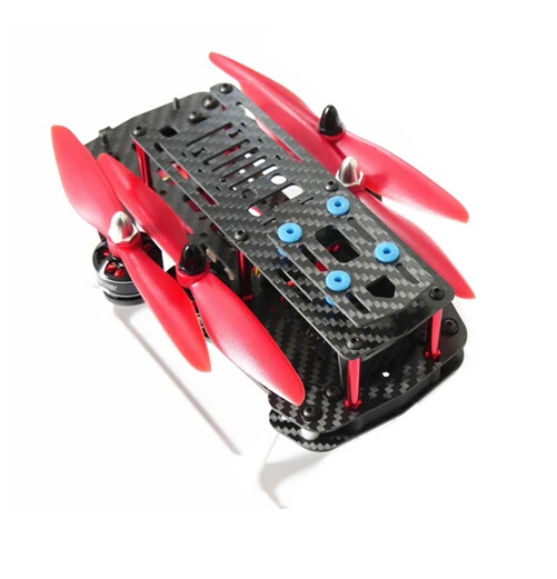 

FPV GE260Z 260mm Carbon Fiber 4 Axis Mini Foldabale Quadcopter Frame Kit MT2204 2300KV 6030 cw ccw propeller 12a esc cc3d