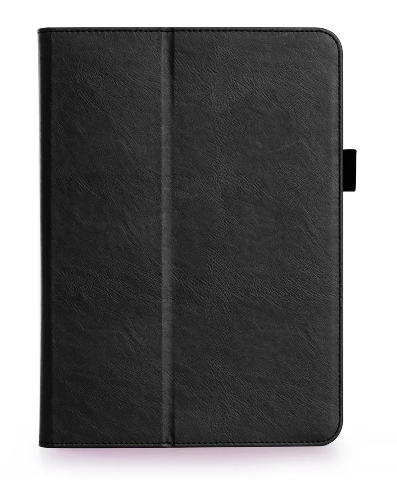 Чехол для samsung Galaxy Tab S3 9,7 T820 SM-T820 T825 крышка ремешок карты PU кожаный чехол подставка для samsung t820 Экран фильм - Цвет: Черный
