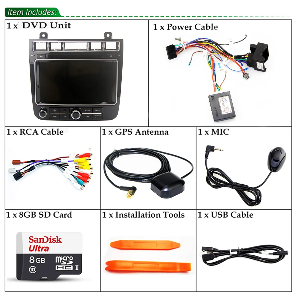 Excellent 2 Din Android 8.0 Octa Core Car DVD Player for VW Touareg 2011 2012 2013 2014 GPS Navi Multimedia Radio Stereo Head Unit 11