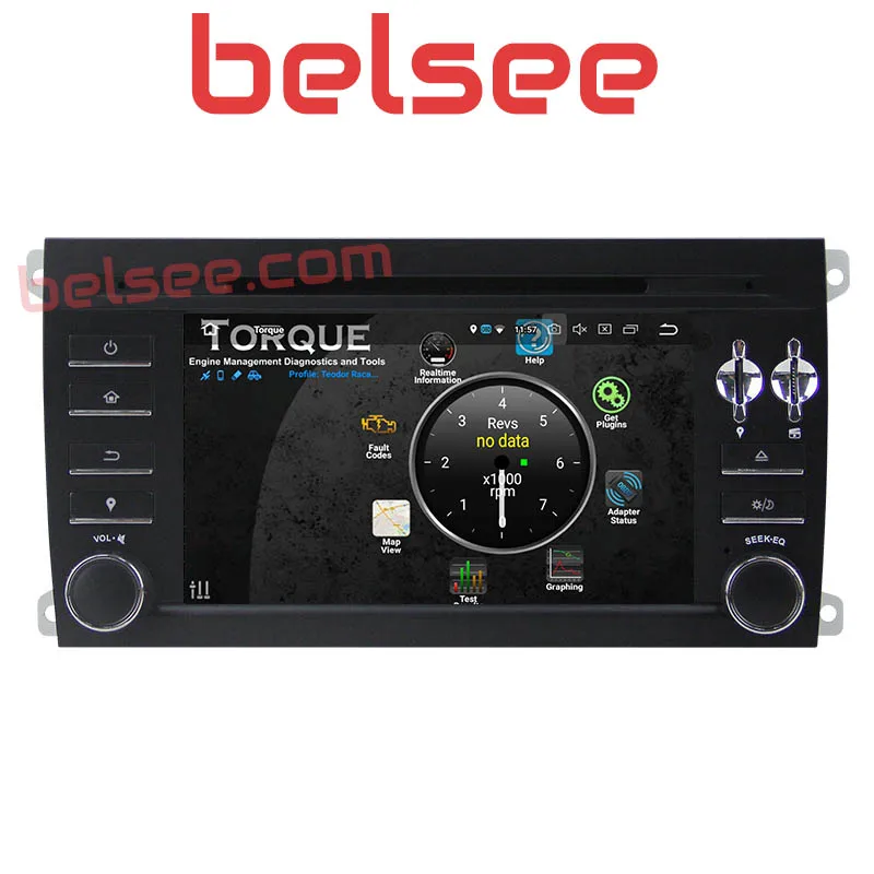 Best Belsee Octa Core Android 9.0 Multimedia Head Unit Radio DVD Player for Porsche Cayenne 2003 2004 2005 2006 2007 2008 2009 2010 5