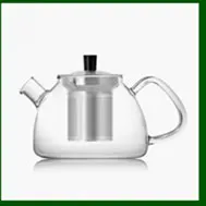 Дутые вручную термостойкие чайные чашки с крышкой и заваркой 430 мл, дорожный чайный набор, удобный фильтр для чайника