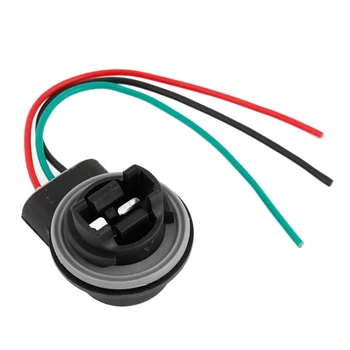 

Wholesale 5X 3157 LED Brake Backup Signal Light Socket Extension Harness Wire