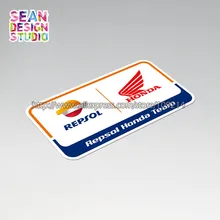 Para Honda Repsol moto r Óleo adesivo Capacete de moto gp moto moto rcycle Auto Adesivo Decalque Impermeável 12