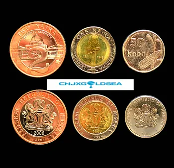

Nigeria 3pieces/ Set Original Genuine Coin Not circulated