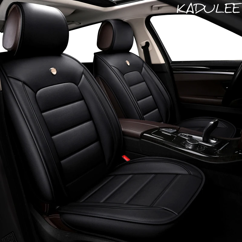 KADULEE Special Leather Car seat covers for Jaguar All Models XF XE XJ