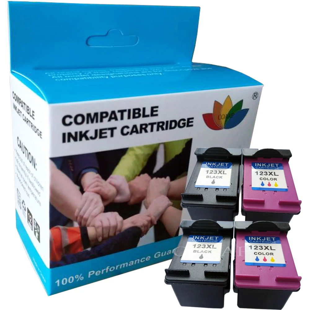 

Compatible HP 123XL Replacement ink cartridge for hp123 ENVY 4513 4520 4521 4522 Deskjet 1110 1111 1112 3630 3632 3637 3638
