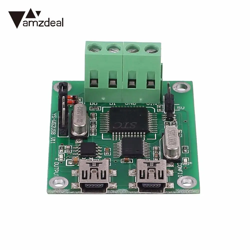 Amzdeal 2 Порты USB/RS232 конвертер адаптер электронные USB обмена Связь доска Компоненты