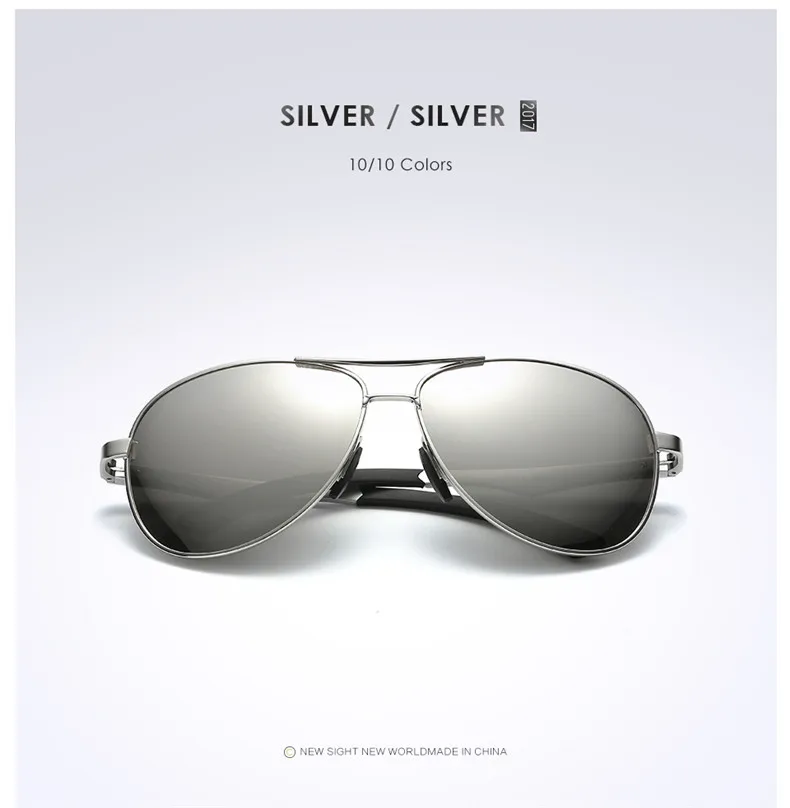 Алюминиевые поляризованные солнцезащитные очки, мужские брендовые роскошные дизайнерские солнцезащитные очки для ray zonnebril mannen lunette de soleil homme - Цвет линз: c3