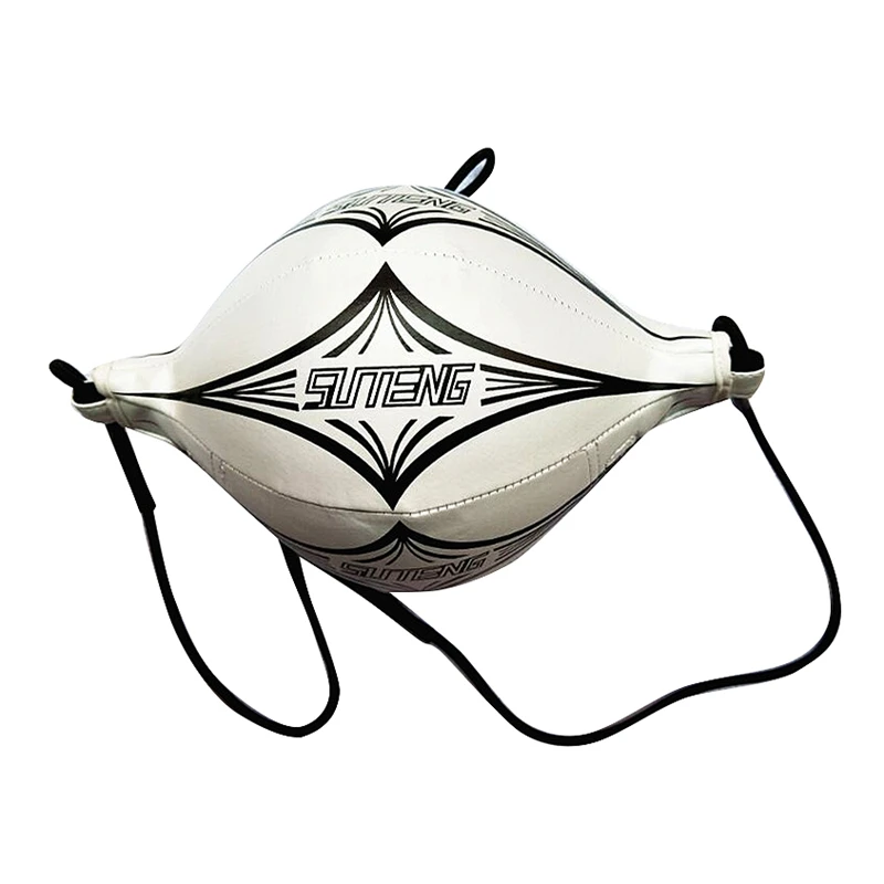 Suteng Men'S оборудование для фитнеса мяч для бокса Sanda speed Ball трикотажные изделия Тайгер Муай Тай Фитнес муай тай упражнения штамповка оборудования мешок - Цвет: White