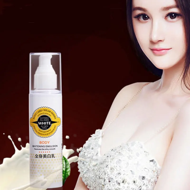 Skin Bleaching Cream For Dark Skin Snow Whitening Cream Whole Body Lotion Neck Knee Moisturing Deep Whitening Lasting Moisture