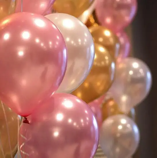 

Pearl balloons 20pcs 10 Inch Thicken 2.2g Latex Helium Balloons Birthday Wedding Baby Bridal Shower Decor Globos Party Supplies