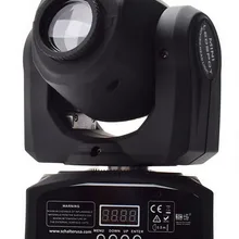 30 Вт Светодиодный точечный светильник с подвижной головкой/США Luminums DMX контроллер диджей Точечный светильник фирмы "DMX" контроллер диско светильник с подвижной головкой