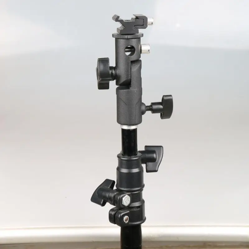 vanpower E Type Universal Metal Flash Hot Shoe Speedlite Umbrella Holder Light Stand Useful Flash Light Mount 10.5 * 7 * 3cm vanpower E Type Universal Metal Flash Hot Shoe Speedlite Umbrella Holder Light Stand Useful Flash Light Mount 10.5 * 7 * 3cm