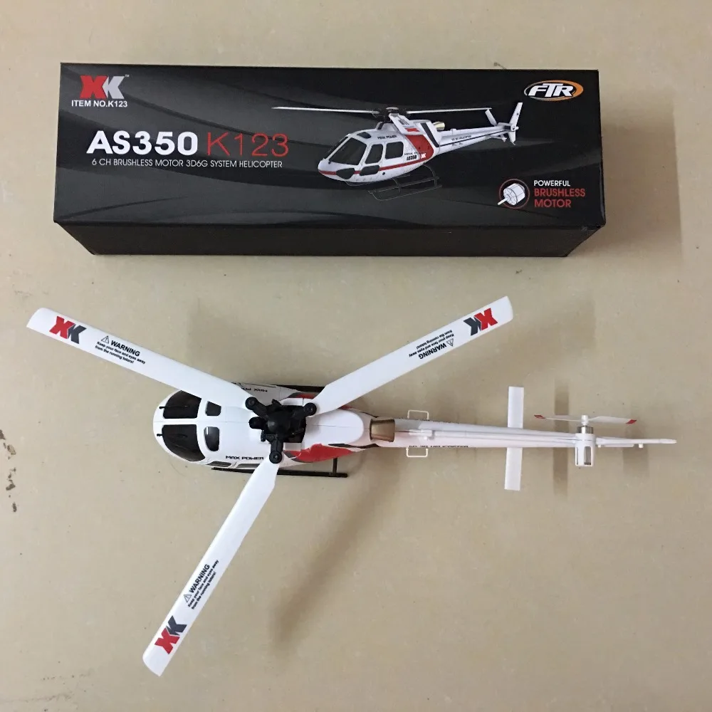 XK K123 AS350 RC Helicopter Body Only 