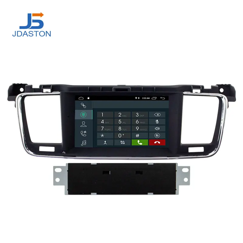 JDASTON Android 10,0 автомобильный dvd-плеер для PEUGEOT 508 2011 2012 2013- gps навигация 1 Din Автомобильный Радио Мультимедиа Стерео