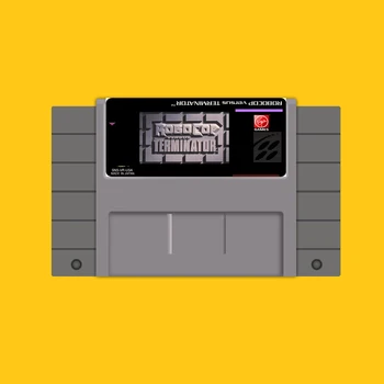 

Robocop VS Terminator 16 bit Big Gray Game Card For USA NTSC Game Player