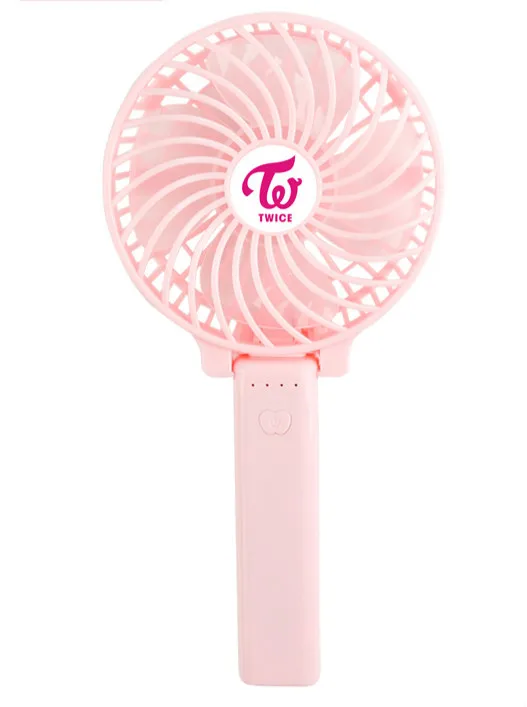 

[MYKPOP]TWICE Portable Rechargeable Foldable Mini Fans with USB KPOP Item SA19051703