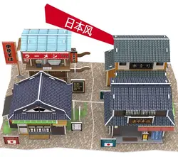 Кэндис Го! CubicFun 3D мир стиль бумага модель DIY игрушка-головоломка архитектурные особенности Япония вкус 1 шт