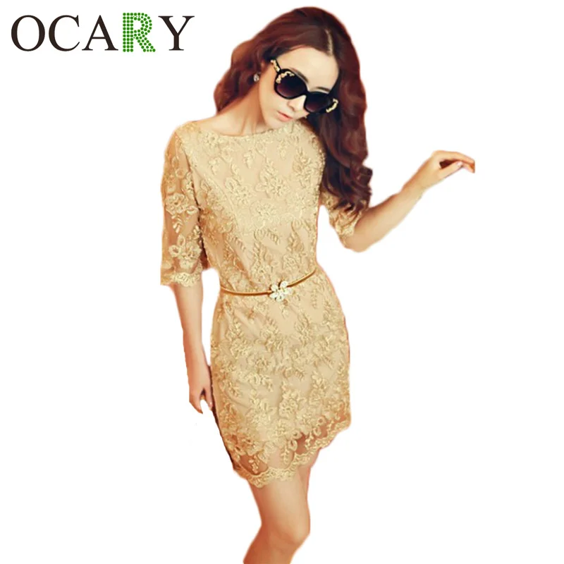 Женское кружевное платье с вышивкой элегантные коктейльные вечерние платья