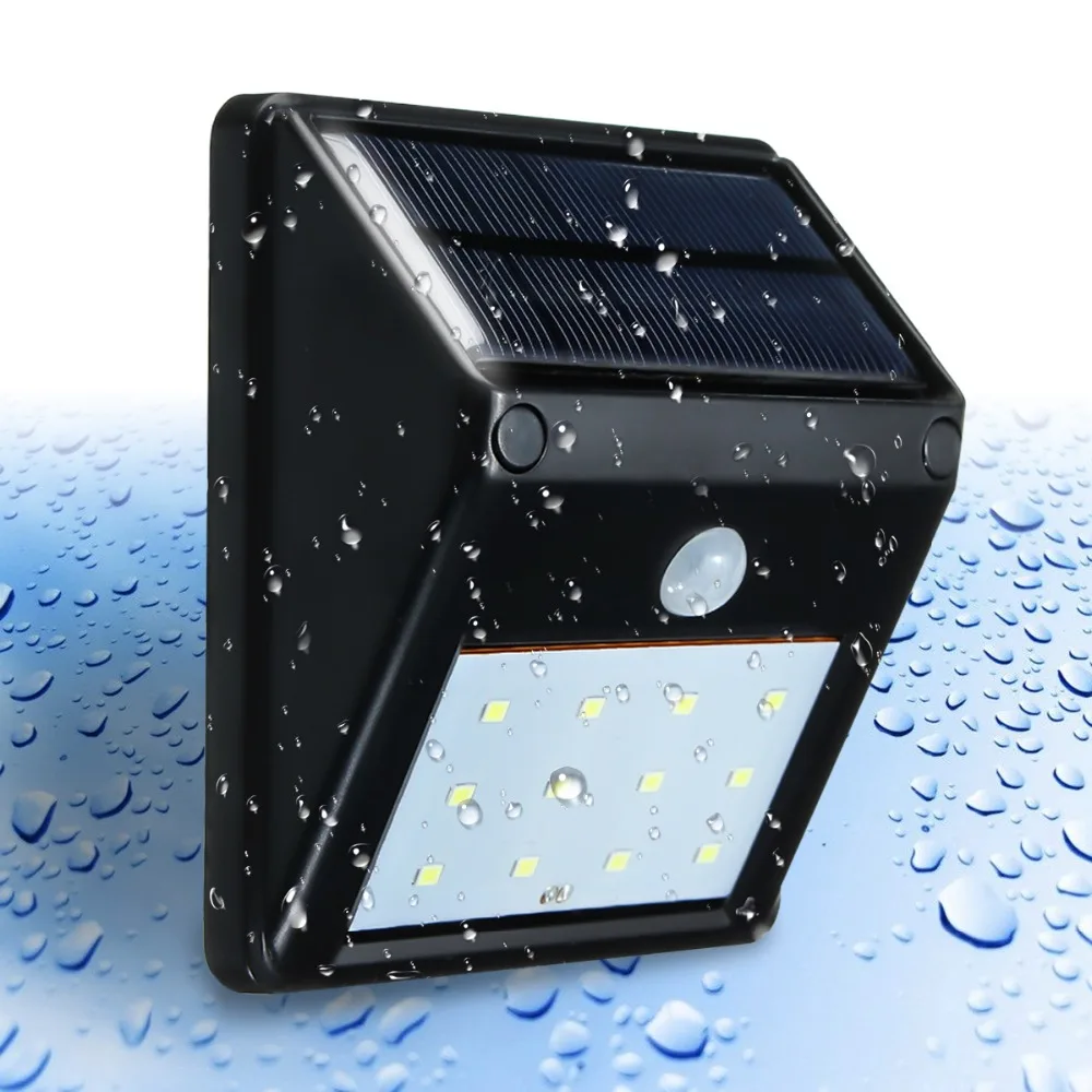 

Mising 12 LED Solar Light LED Outdoor Lighting PIR Motion Sensor Solar Night Light Waterproof Energy Saving Garden Solar Light