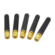 100 шт/партия 48 мм Маленькая/средняя RF Беспроводная SMA 915 МГц прямая резиновая антенна SW915-ZT48