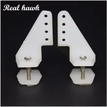 10 Sets/lot With Screws Pin Horns 18×26 4hole L18xW13xH26 RC Airplanes Parts Electric Planes Foam Aeromodelling free shipping