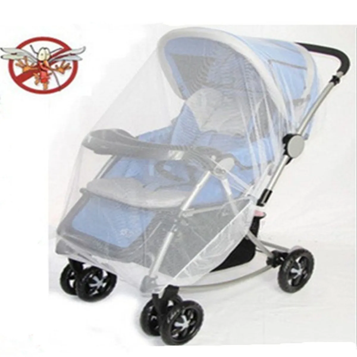 

Baby Mosquito Net Trendy Infants Kid Stroller Buggy Pram Protector Pushchair Fly Midge Insect Bug Cover For Kids Childern Babys