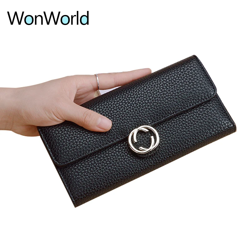 

Lady wallets Travel women cheque holder organizer long slim Fancy Clutch coin zipper pocket purse female wallet carteira Bolsa