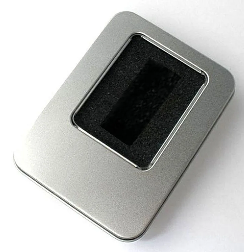 

5 Pieces Rectangular with window Metal packaging Transparent gift box 115x85x22MM 4.53 x 3.35 x 0.87 inch Rectangle Tin box